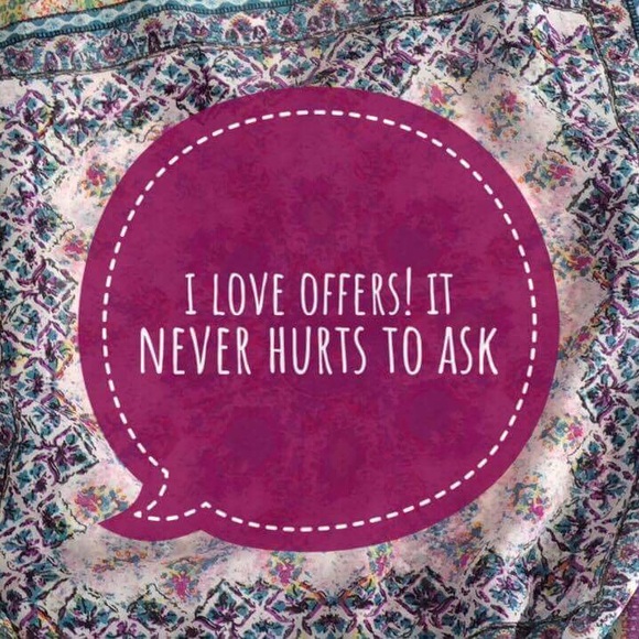 None Other - ⬇️I love offers ... it never hurts to ask!⬇️